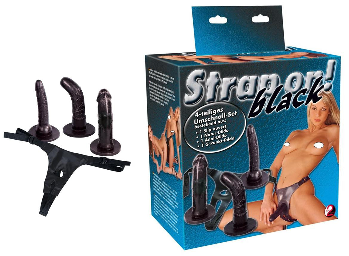 Strap-on! set 3 falli strap on