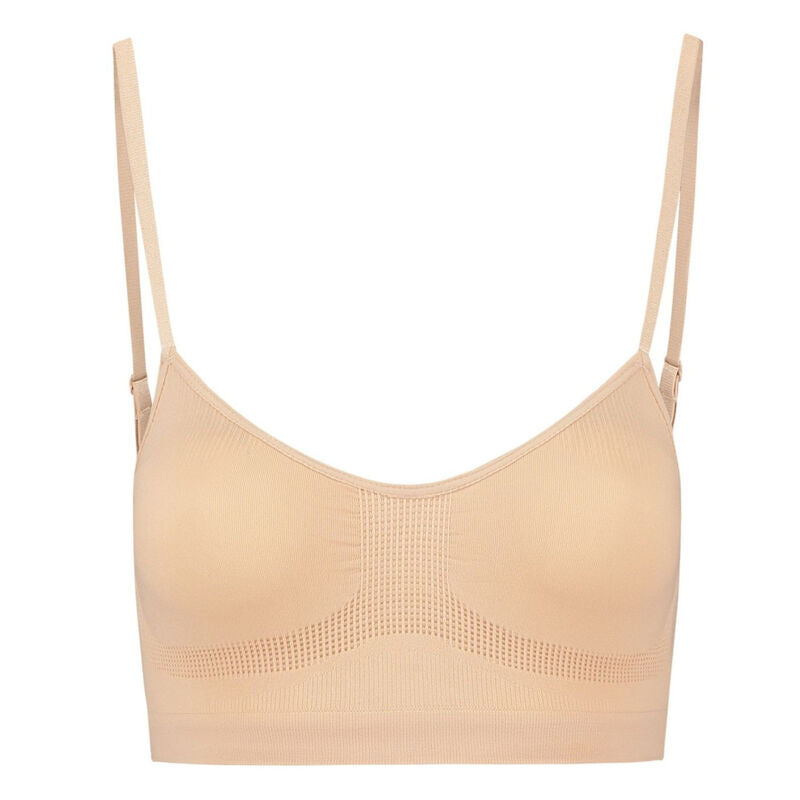 BYE-BRA - REGGISENO SOSTEGNO MEDIO SENZA CUCITURE NERO TAGLIA XL