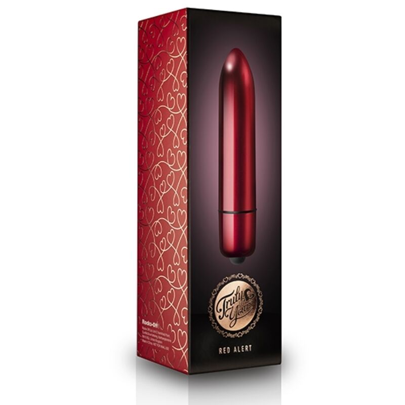 ROCKS-OFF - TRULY YOURS RO-120 00 RED ALERT BULLET VIBRANTE