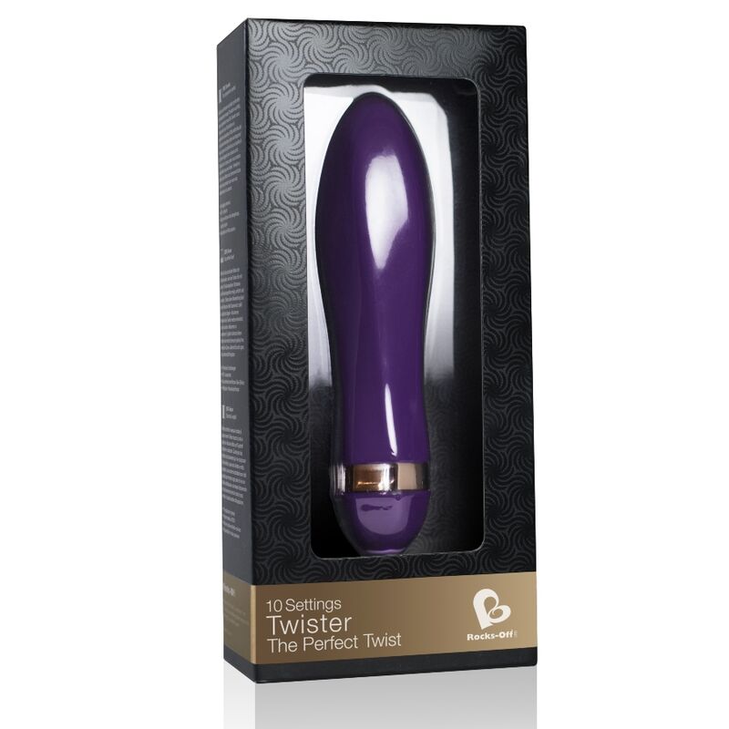 ROCKS-OFF - TWISTER MINI VIBRATORE 10 MODALITÀ
