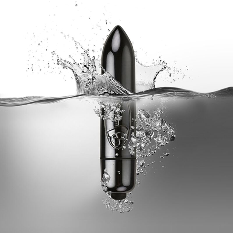 ROCKS-OFF - RO-80MM MIDNIGHT METAL BULLET VIBRANTE