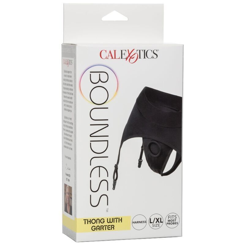 CALEXOTICS - BOUNDLESS PERIZOMA CON REGGICALZE S/M