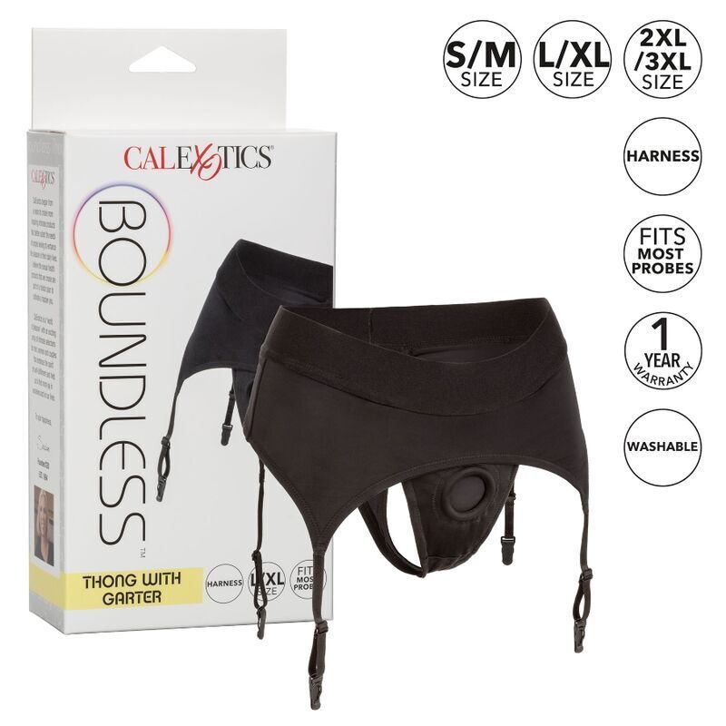 CALEXOTICS - BOUNDLESS PERIZOMA CON REGGICALZE S/M