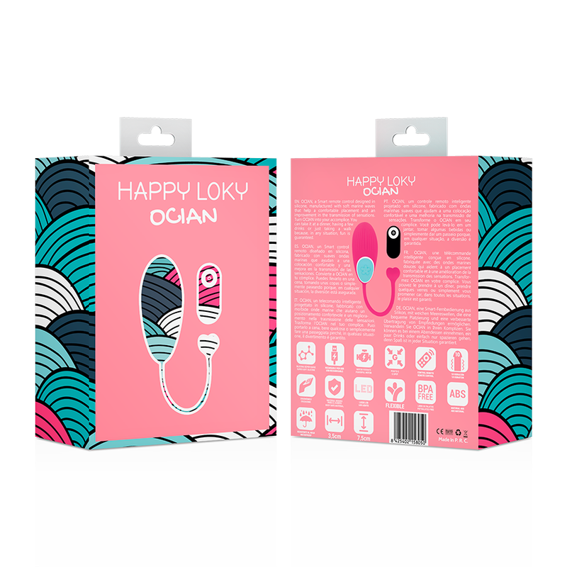 HAPPY LOKY - OCIAN BULLET VIBRANTE CON TELECOMANDO