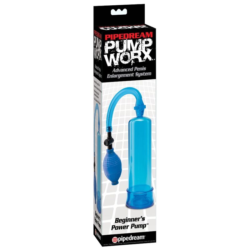PUMP WORX - POWER PUMP POMPA PER PRINCIPIANTI CELESTE