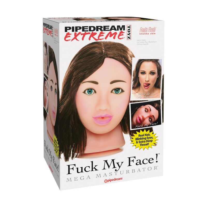 EXTREME TOYZ - FUCK MY FACE MEGA MASTURBATORE VISO REALISTICO