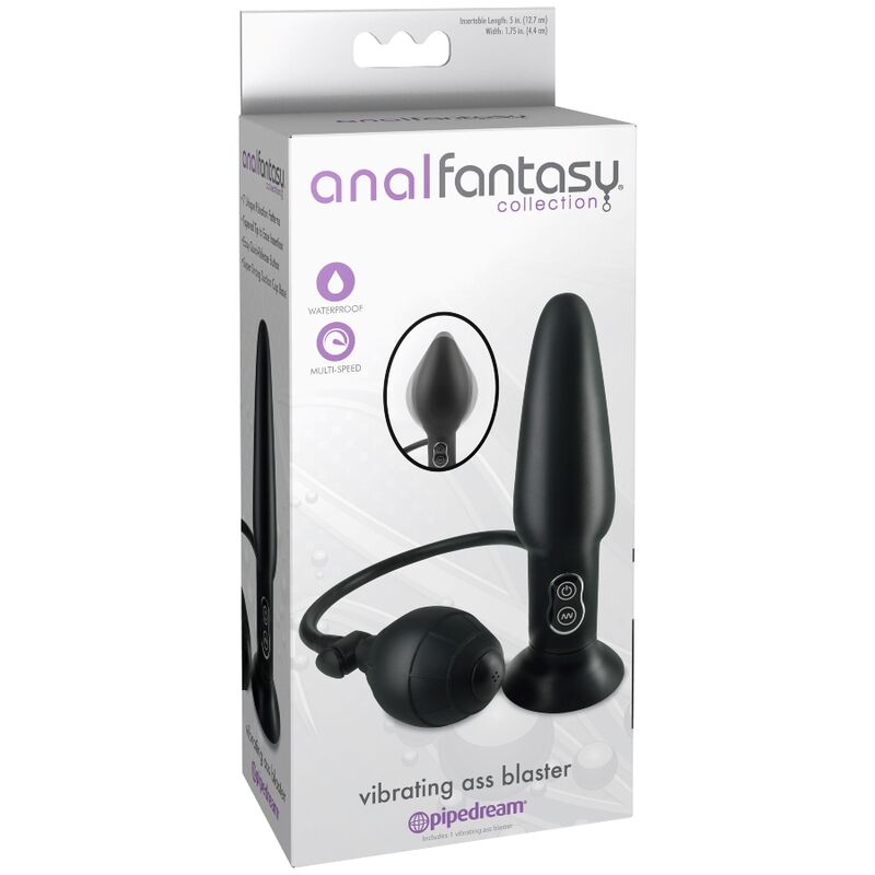 ANAL FANTASY - ASS BLASTER PLUG VIBRANTE GONFIABILE