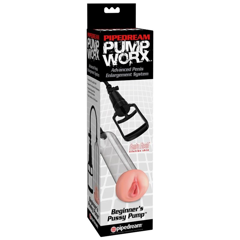 PUMP WORX - POMPA PENE PER PRINCIPIANTI CON MASTUBATORE VAGINA