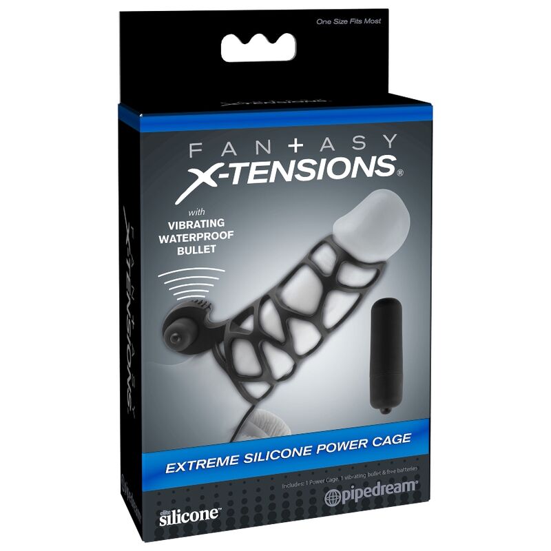 FANTASY X TENSIONS - POWER CAGE GUAINA PENE IN SILICONE