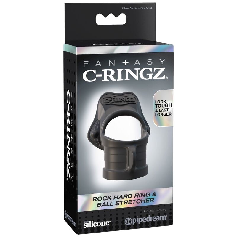 FANTASY C-RINGZ - ROCK HARD RING & STRETCHER ANELLO PENE E SUPPORTO TESTICOLI
