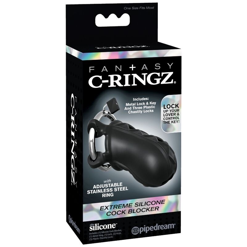 FANTASY C-RINGZ - SENSUAL TOUCH ANELLO CON GABBIA DI CASTITA'