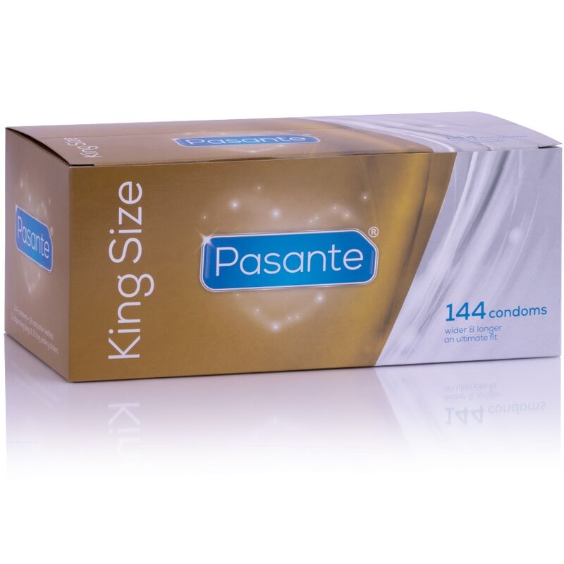 PASANTE - KING SIZE PRESERVATIVI PIÙ LUNGHI E LARGHI 144 PZ SCATOLA