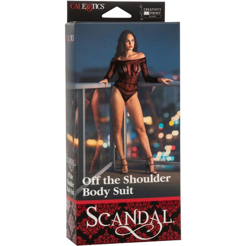 CALEXOTICS - SCANDAL BODY CON SPALLE SCOPERTE TAGLIA UNICA