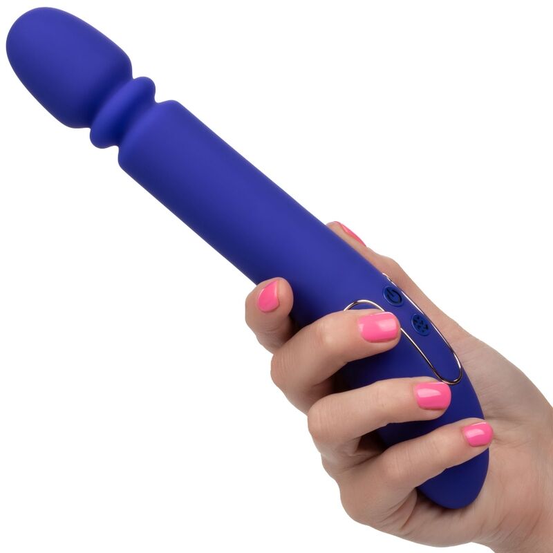CALEXOTICS - SHAMELESS SLIM THUMPER MASSAGGIATORE BLU