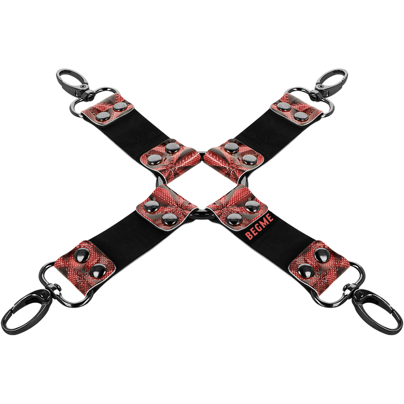 BEGME - RED EDITION HOGTIE IN PELLE VEGANA PREMIUM