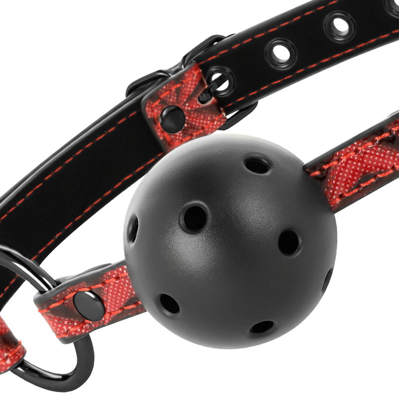 BEGME RED EDITION - GAG IN PELLE VEGANA