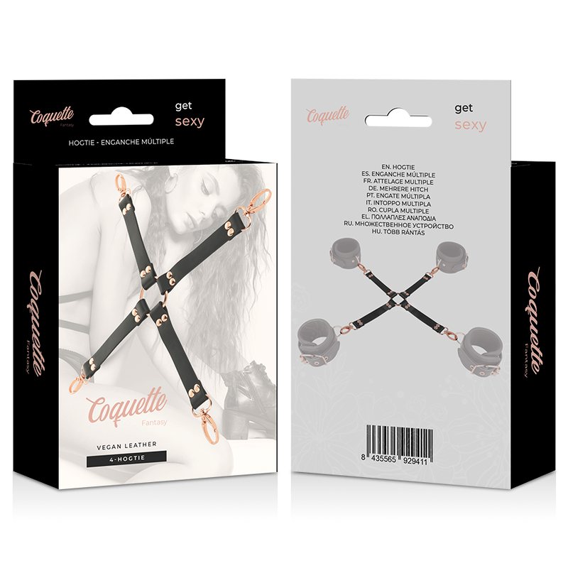 COQUETTE CHIC DESIRE - HOG TIE IN PELLE VEGANA FANTASIA