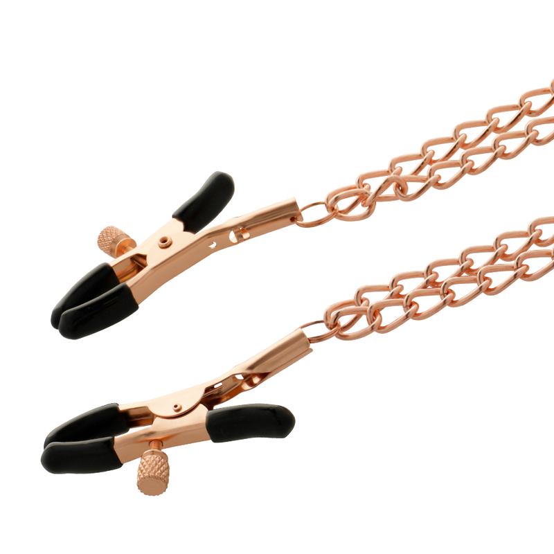 COQUETTE CHIC DESIRE - FANTASY MORSETTI PER CAPEZZOLI IN METALLO CON CATENA