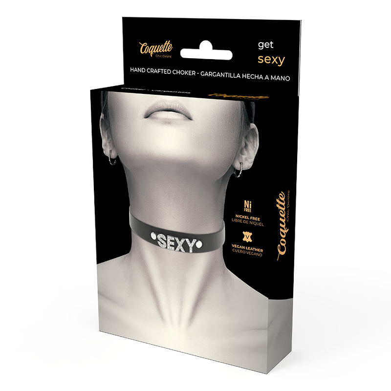 COQUETTE CHIC DESIRE - CHOCKER SEXY IN PELLE VEGANA