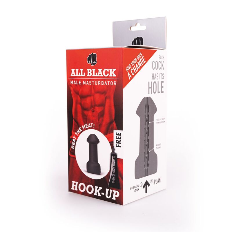 ALL BLACK - HOOK-UP MASTURBATORE