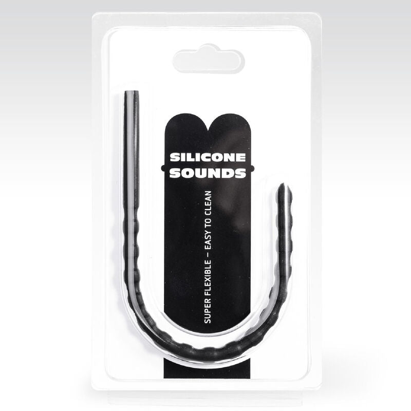 ALL BLACK - SONDA URETRALE IN SILICONE 8/10 MM