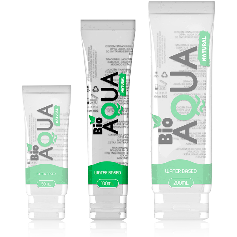 BIOAQUA - LUBRIFICANTE INGREDIENTI NATURALI A BASE D'ACQUA 100 ML