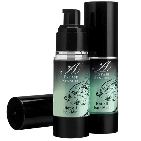 EXTASE SENSUAL - OLIO DA MASSAGGIO AROMA ICE MINT CON EFFETTO RINFRESCANTE 100 ML