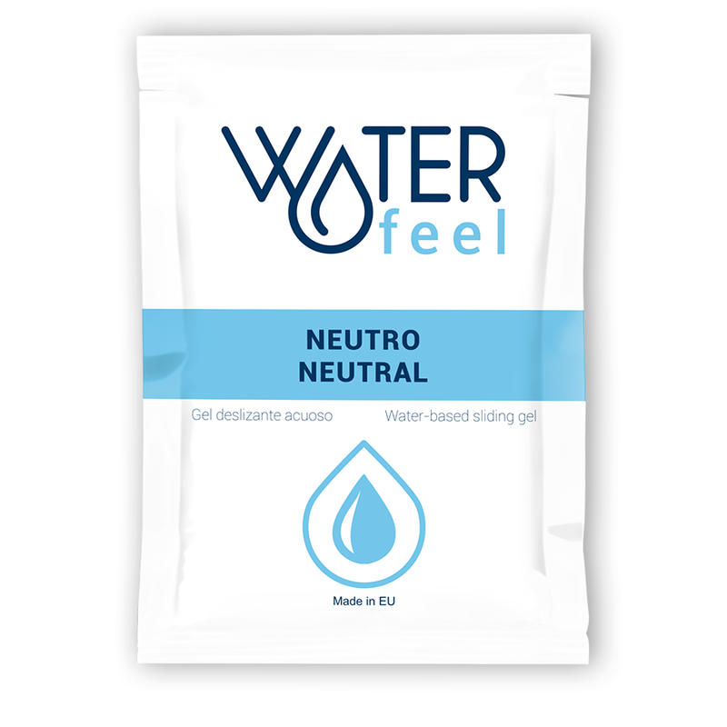 WATERFEEL - GEL SCORREVOLE NEUTRO A BASE D'ACQUA MONODOSE 6 ML