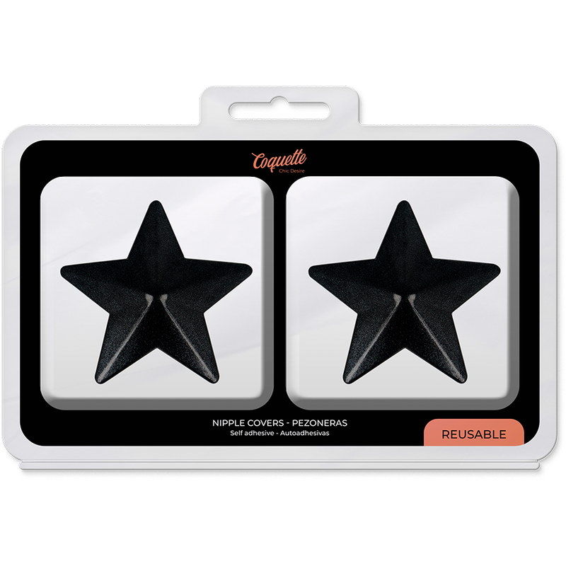COQUETTE CHIC DESIRE - COPRICAPEZZOLI STELLE NERE