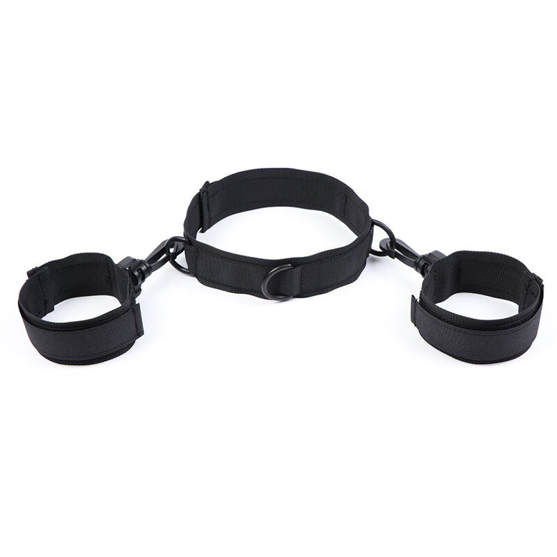 OHMAMA FETISH - MANETTE E COLLARE IN NYLON
