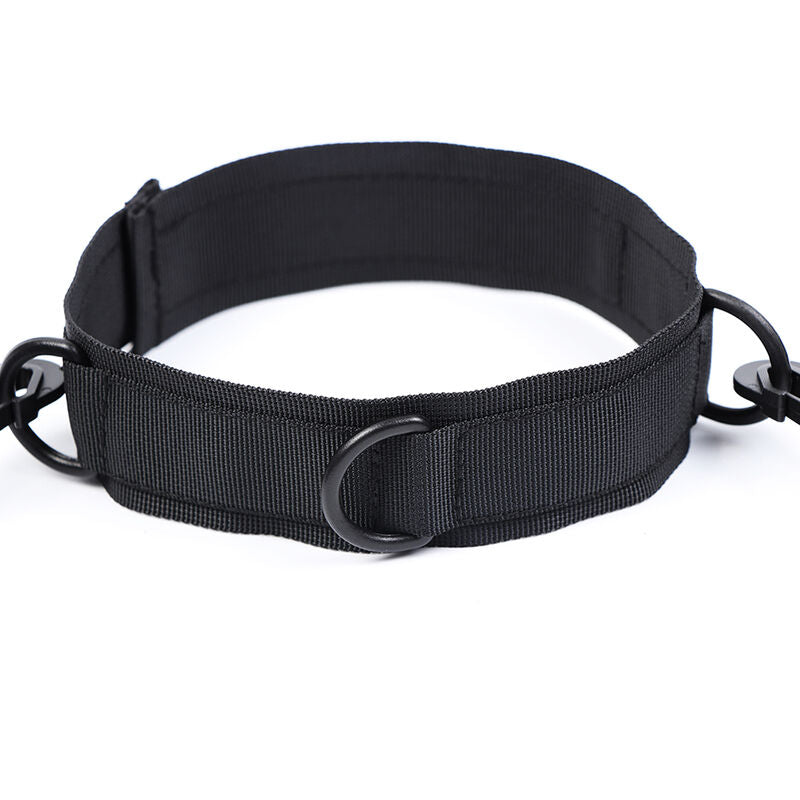 OHMAMA FETISH - MANETTE E COLLARE IN NYLON