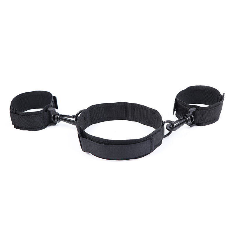 OHMAMA FETISH - MANETTE E COLLARE IN NYLON
