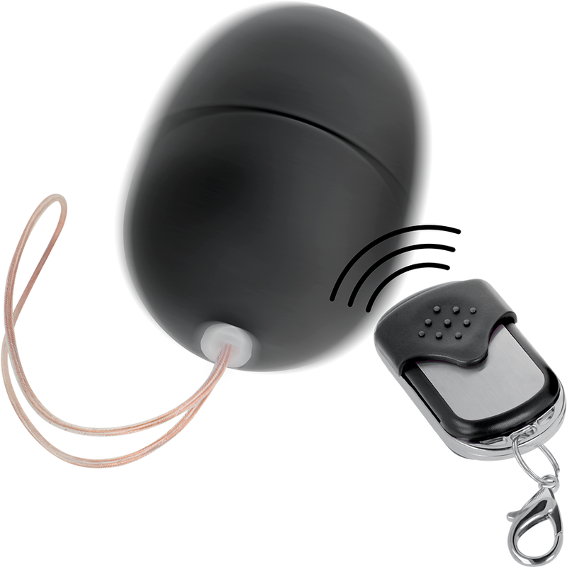 ONLINE - OVETTO VIBRANTE CON TELECOMANDO S NERO