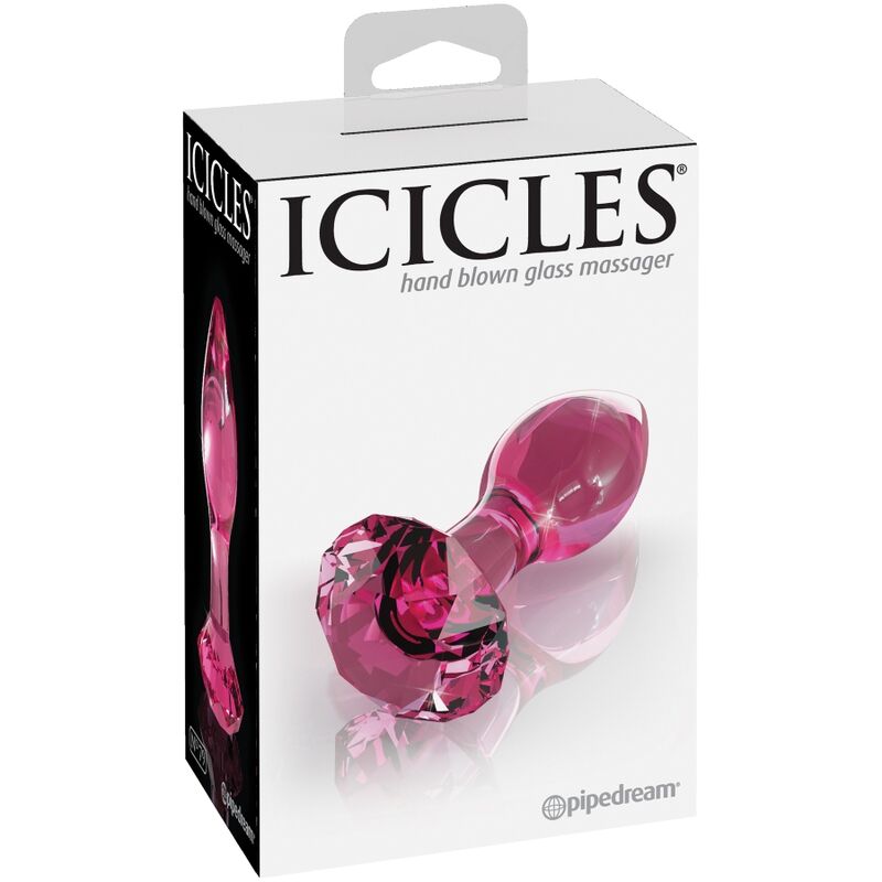 ICICLES - N. 79 PLUG ANALE IN VETRO