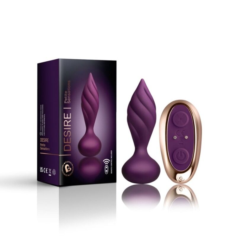 ROCKS-OFF - DESIRE STIMOLATORE ANALE LILLA
