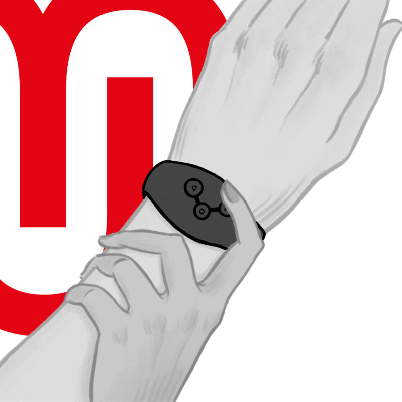 WATCHME - OROLOGIO CON TECNOLOGIA WIRELESS NERO OPACO