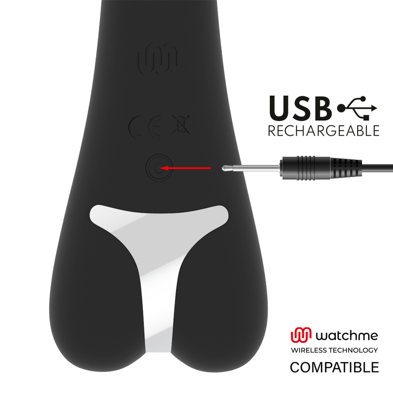 BRILLY GLAM - VIBRATORE ERIK COMPATIBILE CON LA TECNOLOGIA WIRELESS WATCHME