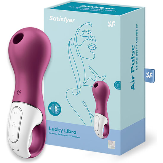 SATISFYER - LUCKY LIBRA VIBRATORE E STIMOLATORE AIR PULSE