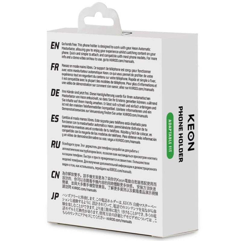 KIIROO - KEON SUPPORTO PER TELEFONO -ADATTATORE CELLULARE