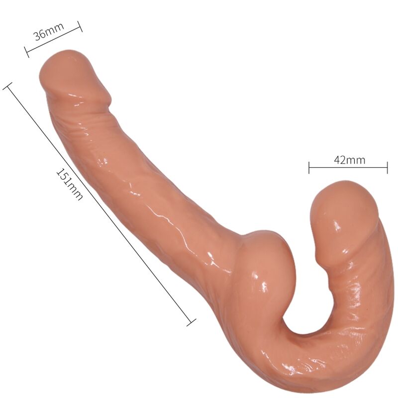 BAILE - ULTRA PASSIONATE DILDO STRAPON SENZA SUPPORTO
