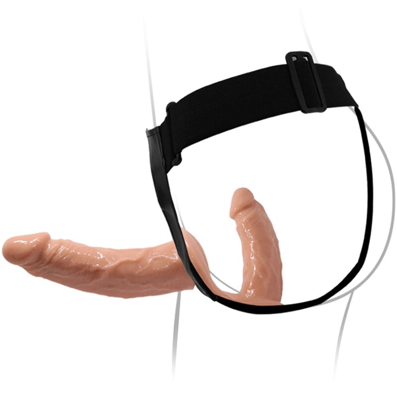 HARNESS STRAP-ON CON DILDO DOPPIO ULTRA PASSIONATE