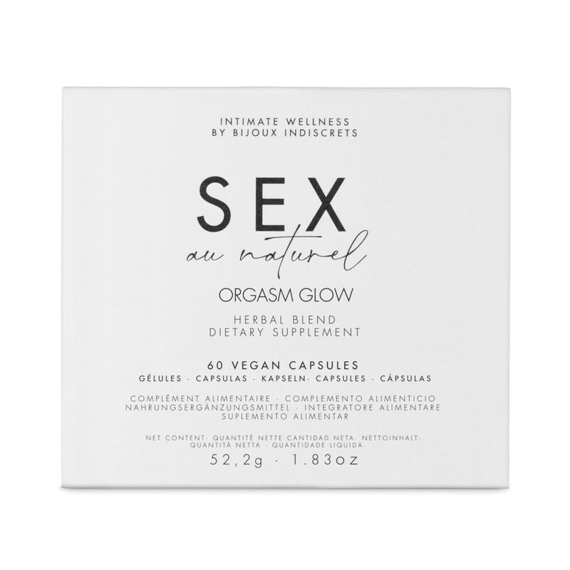 BIJOUX - ORGASM GLOW INTEGRATORE ALIMENTARE INTENSIFICATORE LIBIDO 60 CAPSULE