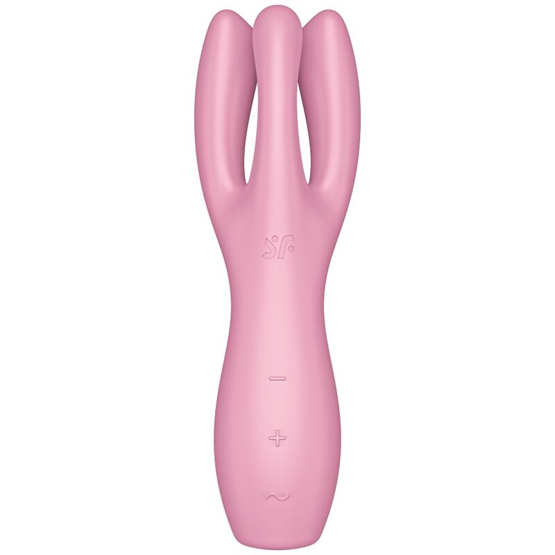 SATISFYER - THREESOME 3 VIBRATORE A TRE BRACCI ROSA