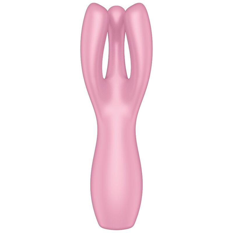 SATISFYER - THREESOME 3 VIBRATORE A TRE BRACCI ROSA