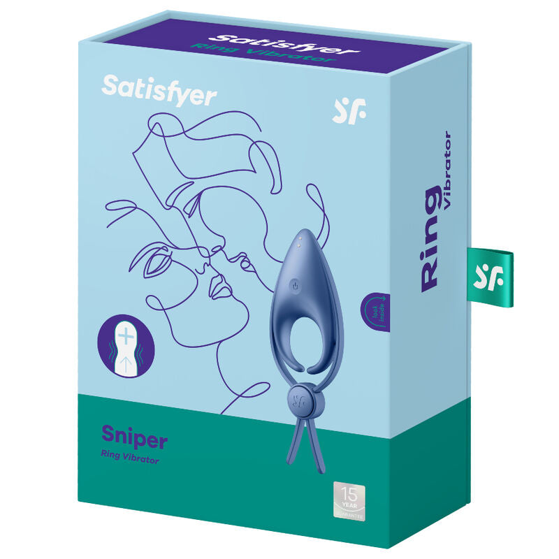 SATISFYER - SNIPER ANELLO DOPPIO VIBRANTE