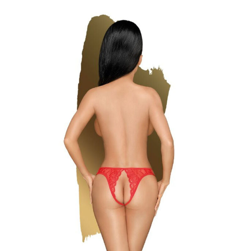 PENTHOUSE NAUGHTY VALENTINE TANGA NERO L/XL