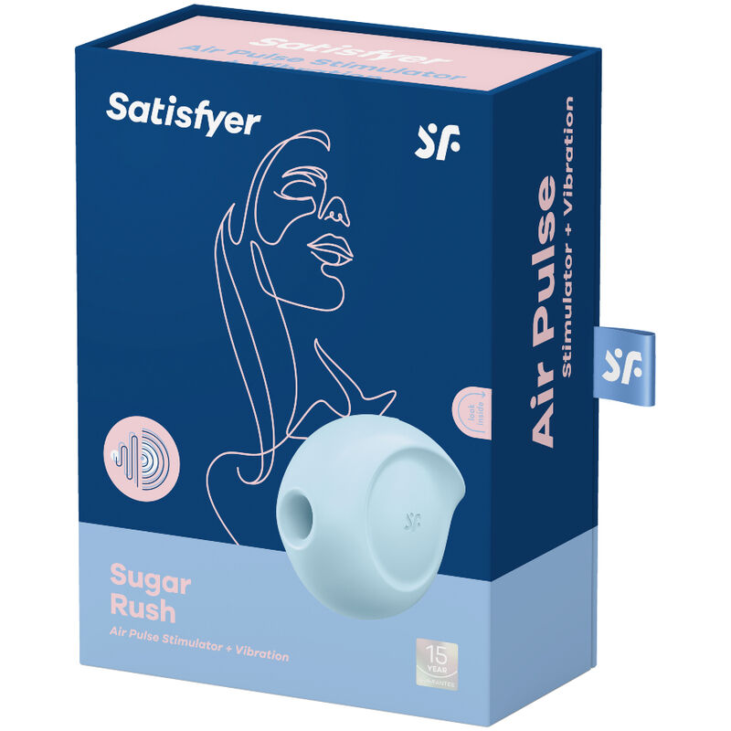 SATISFYER - SUGAR RUSH STIMOLATORE E VIBRATORE ROSA