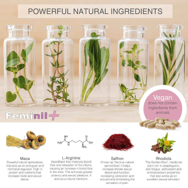 COSMETICS 500 - FEMINIL+ MIGLIORAMENTO DELLA LIBIDO FEMMINILE 30 CPR