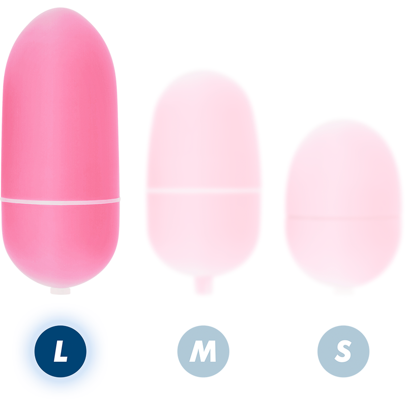 ONLINE - OVETTO VIBRANTE CON TELECOMANDO L ROSA