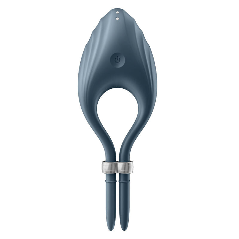 SATISFYER DUELIST ANELLO PENE VIBRANTE AZZURRO